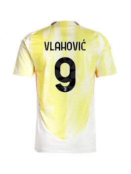 Juventus Dusan Vlahovic #9 Gostujuci Dres 2024-25 Kratak Rukavima